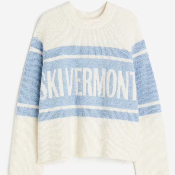 H&M Ski Vermont Sweater Size L - Picture 1 of 5